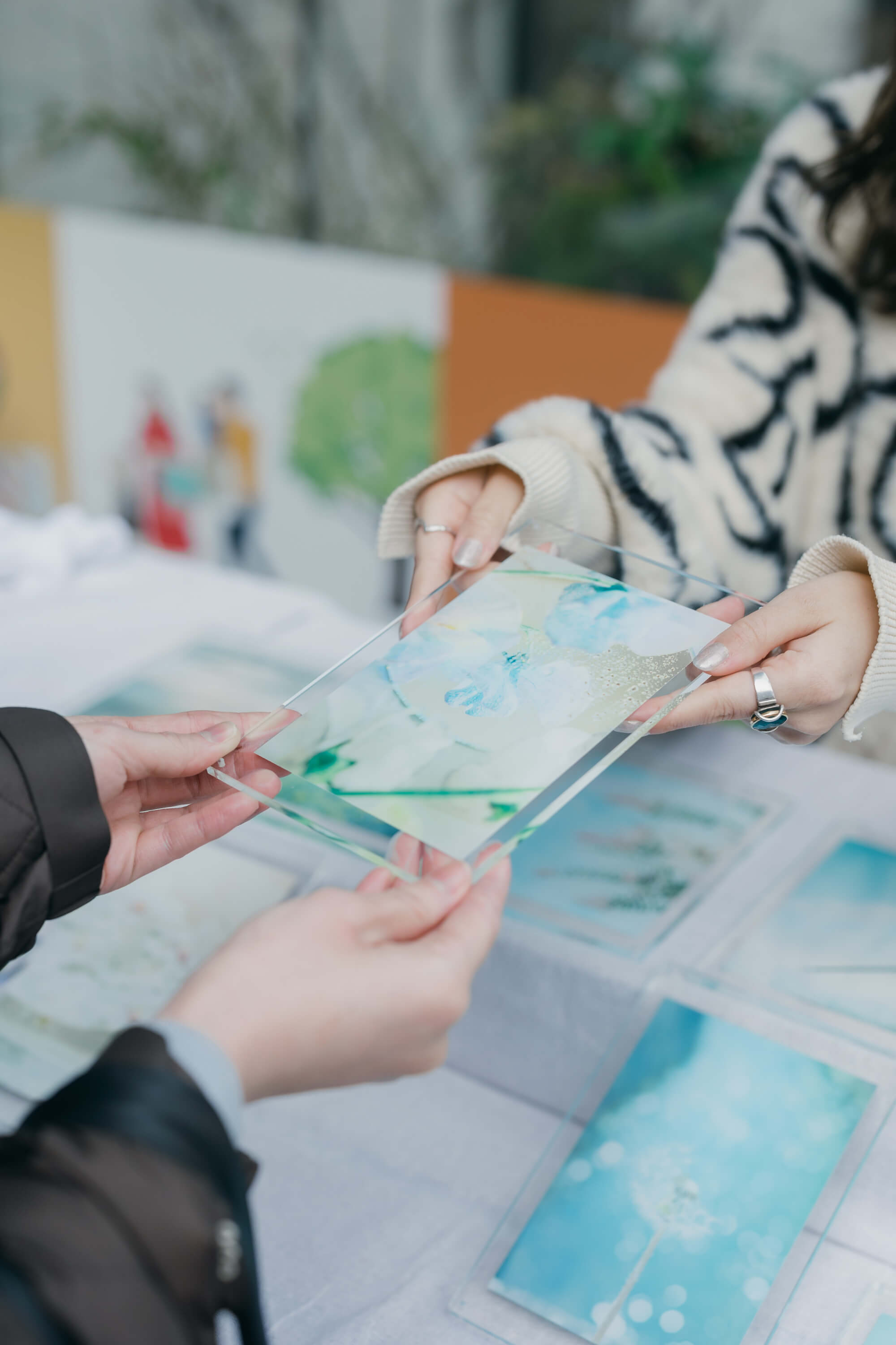 東京スクエアガーデン｜国分真央｜有限会社三幸（TOKYO ACRYL）｜2025 東京スクエアガーデン ウィンターイルミネーション「When Silence Becomes Light　光とつなぐ、透明のとき」