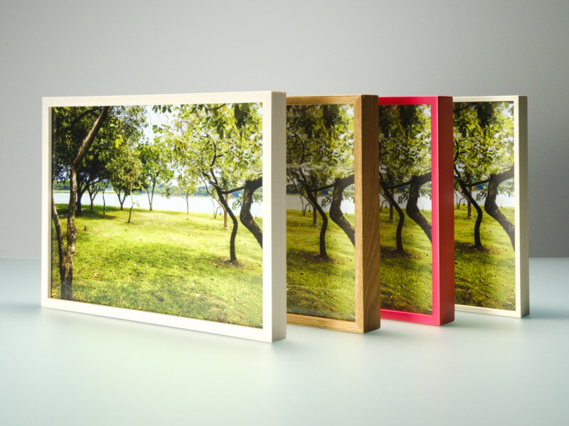 スタイリッシュなフレーム、流行ってます。(ウッドフレーム編)